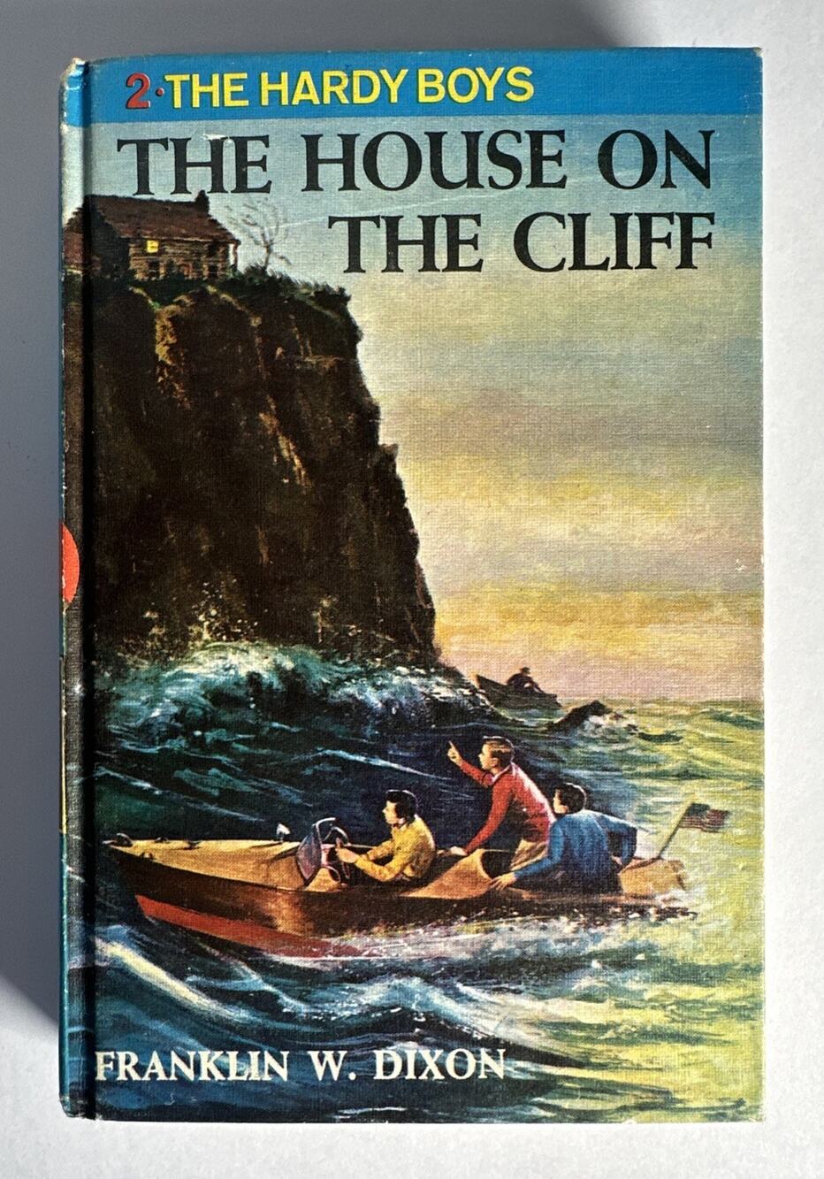 The Hardy Boys 2: The House On The Cliff by Franklin W. Dixon 1959 1st Edition